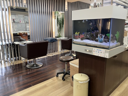 水槽設置例 – アクアリウムセラピーで癒やしの空間プロデュース